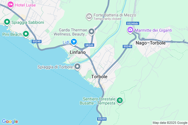 Fahrradverleih Carpentari - Nago - Torbole - Alto Garda, Ledro und Comano